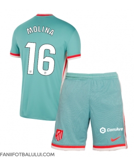 Atletico Madrid Nahuel Molina #16 Echipament de Fotbal Replică 2024-25 Copii Deplasare (+ Șorturi)